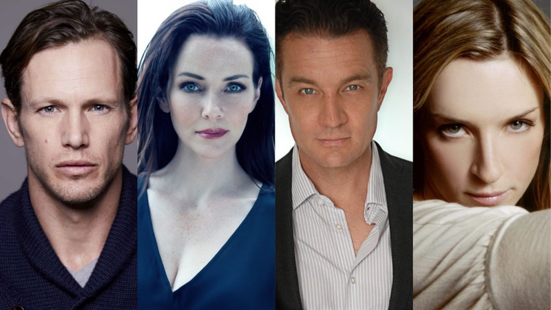 Kip Pardue, Annie Wersching, James Marsters, and Ever Carradine. All images courtesy of Marvel.